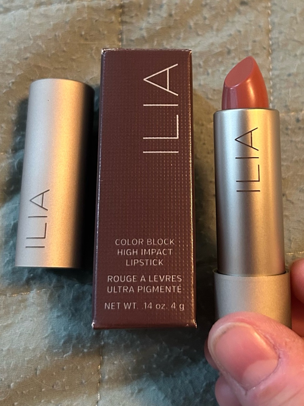 ILIA Color Block High Impact Ultra Pigmented Lipstick Amberlight 0.14 oz
